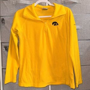 Columbia Iowa Hawkeyes fleece size SMALL